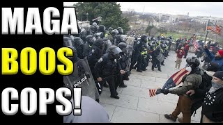 Republicans BOO Capitol Police Officers Honored For Fighting Back MAGA Mob [upl. by Akenat502]