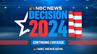 WATCH LIVE Donald Trump wins 2024 presidential election  NBC News NOW [upl. by Glennon]