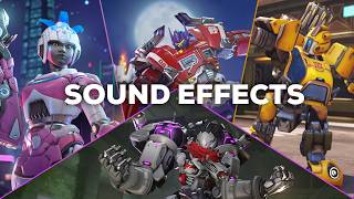 TRANSFORMERS x Overwatch Sound Effects [upl. by Leta]