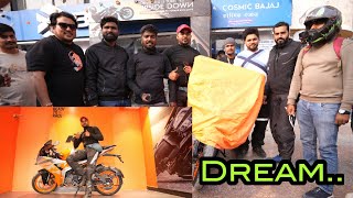 Taking Delivery Dream Bike ❤ Ktm Duke 390🔥2023  Delivery Aisa Ho Ki 4 Log Bole Waww [upl. by Deron]