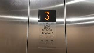 2017 Kone KSS 570 EcoSpace Traction Elevator at 1650 W 2nd Ave in Vancouver BC [upl. by Nedrah748]