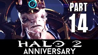 Halo 2 Anniversary Walkthrough Part 14  GRAVEMIND Mission 12  60fps [upl. by Stedmann]