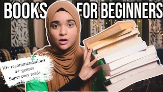 10 Book Recommendation for Beginners  Read These Easy Books  Different Genres  Ayesha Syed [upl. by Dustman363]