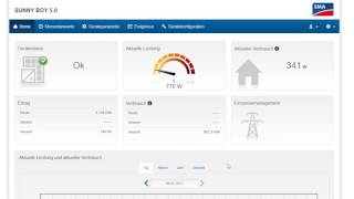 Inbetriebnahme eines Wechselrichters über den Webserver am Beispiel des Sunny Boy 30 – 50 [upl. by Vanna956]