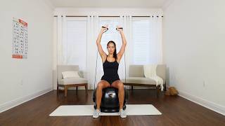 Exercise Ball With Resistance Bands amp Stability Base [upl. by Ttej]