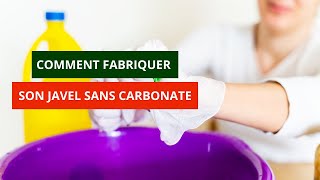 Comment fabriquer de leau de JAVEL avec seulement 2 INGREDIENTS [upl. by Daugherty980]