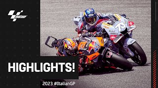 MotoGP™ Race Highlights 👊  2023 ItalianGP [upl. by Sadick]