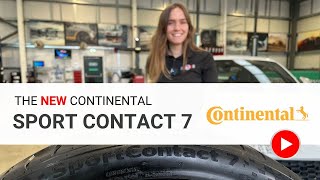 Continental SportContact 7  Multi award winning performance tyre [upl. by Lyckman]