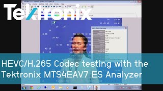 HEVCH265 Codec testing with the Tektronix MTS4EAV7 ES Analyzer [upl. by Berky600]