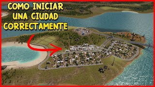 Como iniciar CORRECTAMENTE una ciudad en CITIES SKYLINES NO MODS  WESTFIELD EP 1 [upl. by Aztinaj]