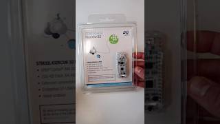 Unboxing Nucleo32 L432 with STM32 32bit ARM CortexM4 microcontroller shorts [upl. by Cynar]