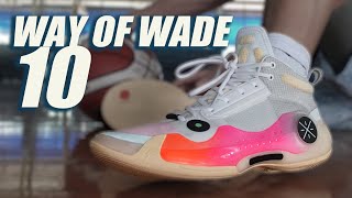 Li Ning Way Of Wade 10  Cherry Blossom [upl. by Eadnus]