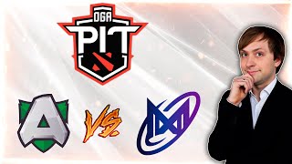 НС смотрит игру Alliance vs Nigma Galaxy  OGA Dota PIT EUCIS Season 5 [upl. by Ivonne]