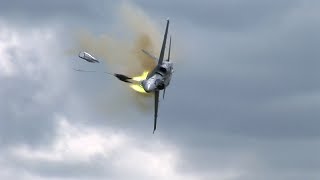 CF18 Crash Lethbridge [upl. by Ahsillek]