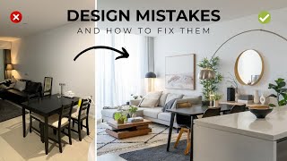 5 Biggest Interior Design Mistakes That Cheapen Your Home amp How To Fix Them [upl. by Kelsey863]