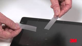 How To Remove Bubbles From Your Screen Protector  3M™ Natural View Screen Protector [upl. by Zinnes632]