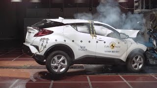 2017 Toyota CHR  Crash Test [upl. by Cavan]