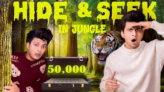 EXTREME RS 50000 HIDE amp SEEK CHALLENGE IN DANGEROUS JUNGLE  RBWORLD [upl. by Aileen35]