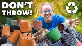 The Clever Reason Smart Gardeners Hoard Plastic Pots [upl. by Eintrok612]