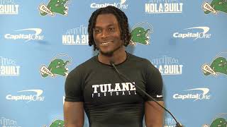 Tulane Tuesday WR Mario Williams  91024 [upl. by Randee]