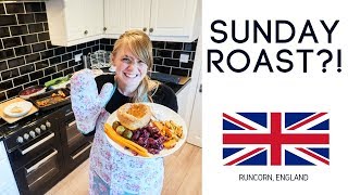 Americans Try Making British Sunday Roast Dinner [upl. by Sweatt]