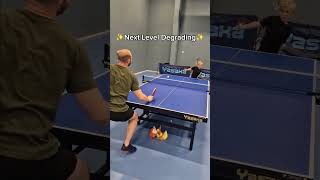 Table tennis kid degrading pro player pingpong tabletennis [upl. by Hsilgne]