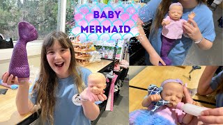 FIRST TIME MAKING A REBORN MERMAID  CUTEST MERBABY EVER [upl. by Willin]