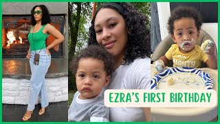 VLOG Ezras First Birthday  Celebrating Our Birthdays Together [upl. by Neleag715]