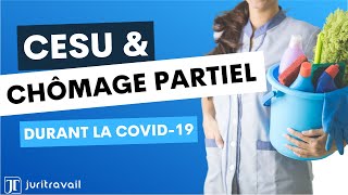 CESU Pajemploi et chômage partiel en période de Covid19  comment ça marche  par Juritravail [upl. by Andy403]