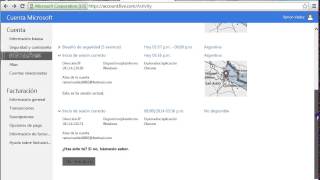 Ver la actividad reciente de Hotmail y Outlookcom [upl. by Etteloc649]