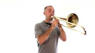 Trombone Lesson 4 Bflat amp F [upl. by Atinet]