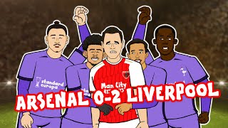 LETS MISS AGAIN Arsenal vs Liverpool 02 FA Cup Goals Highlights Diaz 2023 [upl. by Siol849]