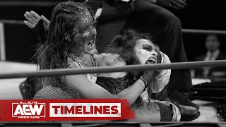 STREET FIGHT A look back at some of the best fights from the AEW Womens Division  AEW Timelines [upl. by Frost]