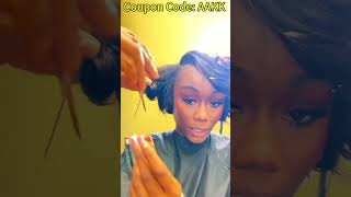 Flawless Curls🙇‍♀️HOW TO Sleek Long Hair Quick Weave wLeave Out Tutorial l Natural Hair ElfinHair [upl. by Irneh463]