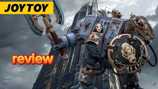 Joytoy Warhammer 40k dreadnought venerable hvoc lobos espaciales review en español [upl. by Ezequiel884]