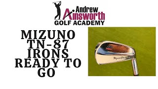 Mizuno TN 87 Irons ready to go [upl. by Hajan]