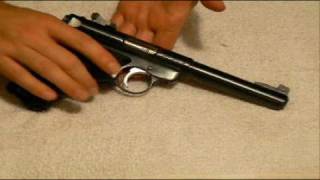 Ruger Mark III Field Stripping PART 1 [upl. by Drain]