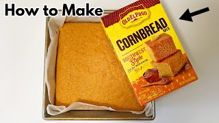 How to make Old El Paso Cornbread Mix [upl. by Almire]