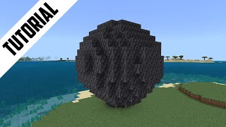 Minecraft How to Build an Amethyst Geode Sphere Step By Step [upl. by Ritter]