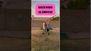 Make Backyard Olympic Games familyfun kidsactivities [upl. by Mahda]