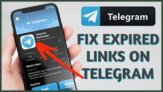 How to Fix Expired Links on Telegram 2023 [upl. by Akenaj]