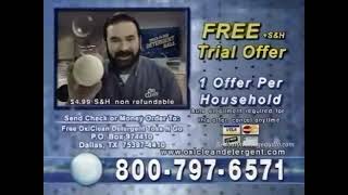 Billy Mays  OxiClean Toss N Go Detergent Ball alternate version 2006 [upl. by Kcirret562]