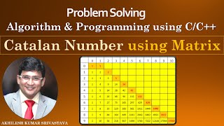 Catalan Number using Matrix  Program in CC [upl. by Norah]