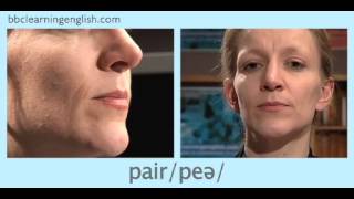 English Pronunciation 👄 Diphthong  eə  square’ ‘fair’ amp pair [upl. by Mirabelle]