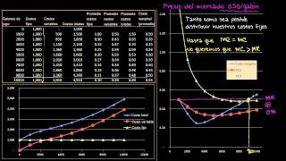 Ingreso marginal y costo marginal [upl. by Ginny]