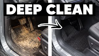 Deep Cleaning a DIRTY Interior  Mercedes GLE [upl. by Maxie430]