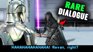 What happens if You REVEAL YOURE REVAN to Sith Troopers Knights of the Old Republic [upl. by Atiuqihc545]