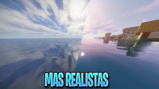 SHADER PARA MINECRAFT PE 116  SHADERS MAS REALISTAS PE JAVA y BEDROCK GAMA BAJA MEDIA [upl. by Nerta585]