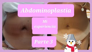 Abdominoplastia mi experiencia Parte 3 Testimonio real [upl. by Enilrae448]