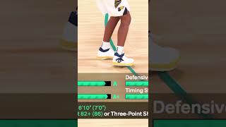 Best JUMPSHOTS for 6 10quot Builds on NBA 2K24 [upl. by Debbie]